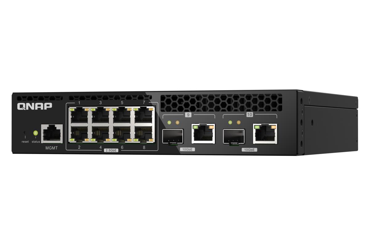 Switch Webmanged QSW-M2108R-2C 8x 2.5Gbps 2x 10Gbps SFP+/ NBASE-T webmanag RM