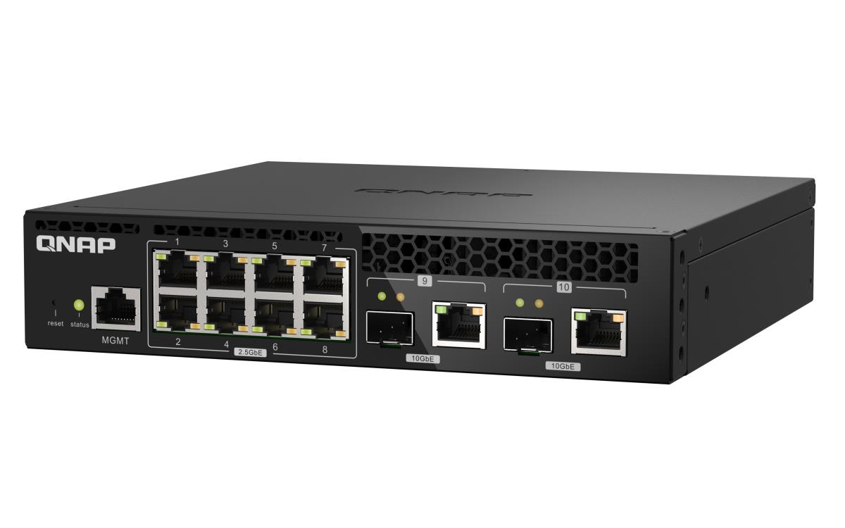 Switch Webmanged QSW-M2108R-2C 8x 2.5Gbps 2x 10Gbps SFP+/ NBASE-T webmanag RM