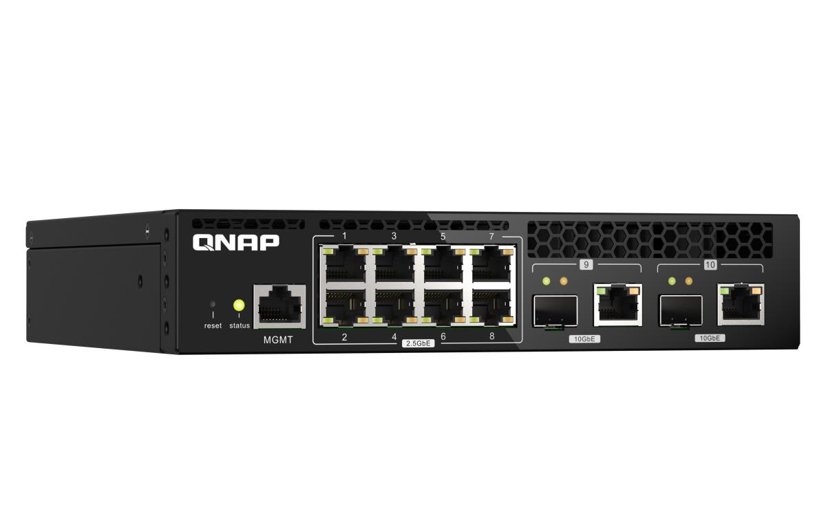 Switch Webmanged QSW-M2108R-2C 8x 2.5Gbps 2x 10Gbps SFP+/ NBASE-T webmanag RM