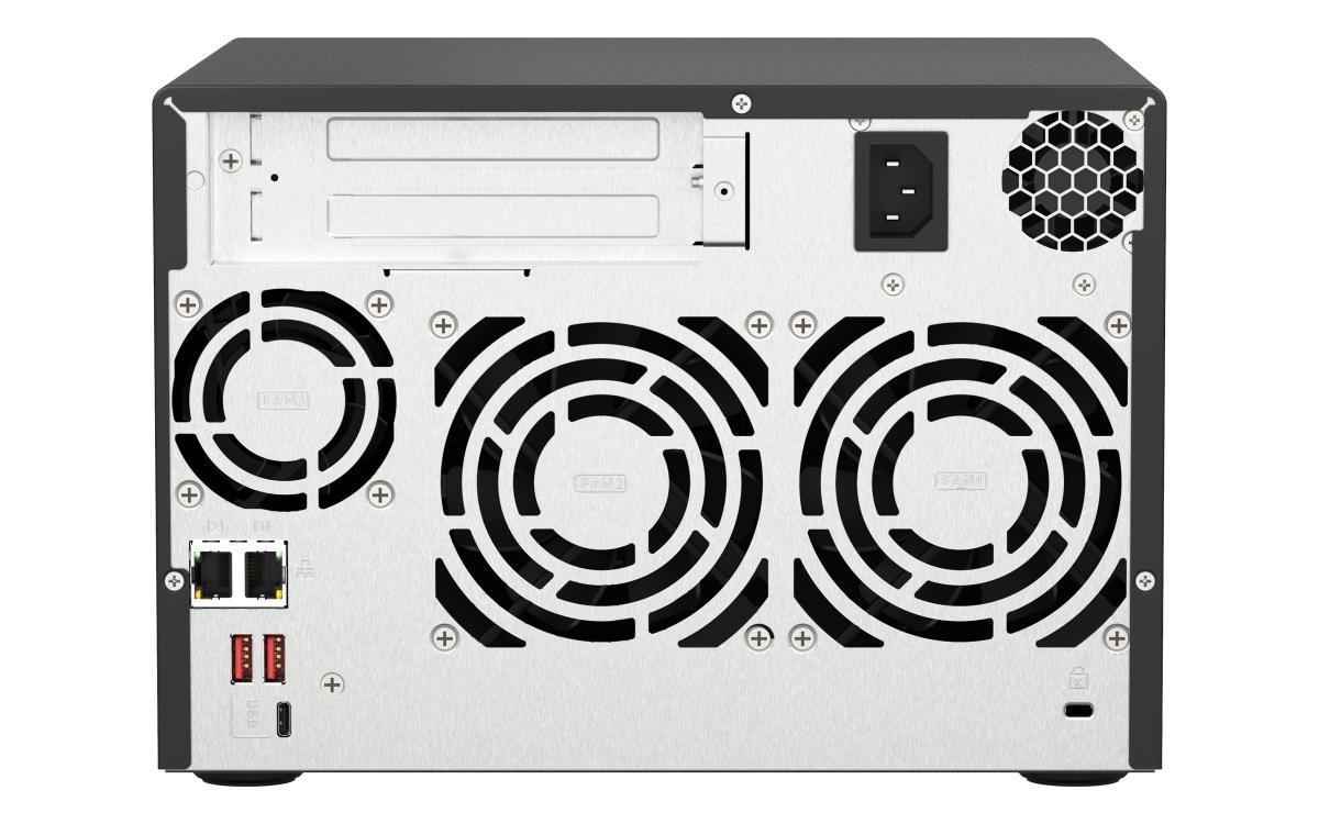 NAS TS-673A-8G 6 Bay 2.2GHz 4C/8T 8GB DDR4 2x 2.5GbE opt 10GbE exp