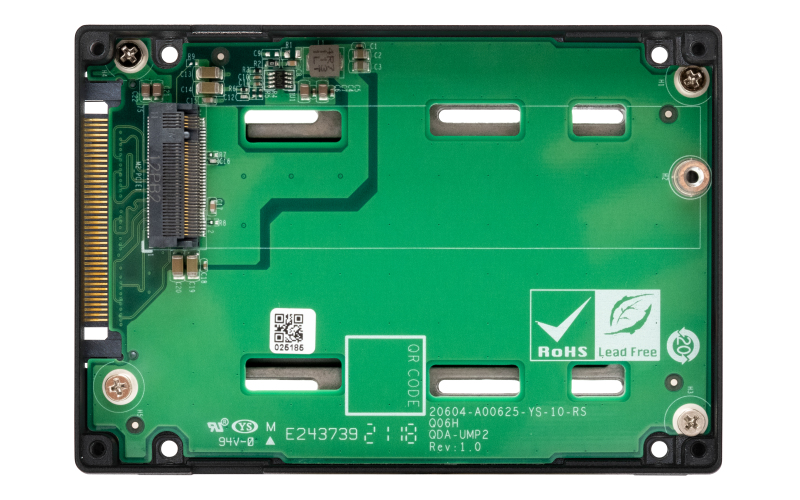 install M.2 PCI-e 4.0 NVMe SSD in a U.2 Pci-e NVMe SSD slot for PC and NAS