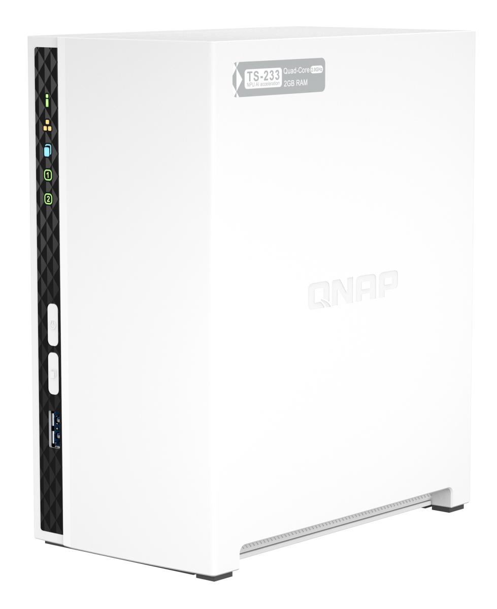 NAS - TS-233 - 2 BAY Cortex-A55 2GB 1x GbE