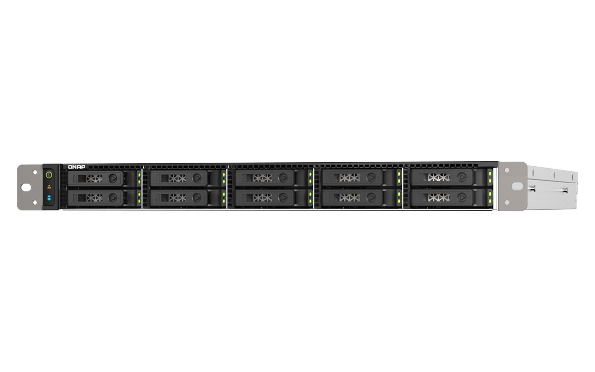 Flash Storage - TS-h1090FU-7302P-256G - 1U - 10x 2.5in U.2 Pci-e NVMe / SATA 6Gbps - EPYC 7302P - 256GB RDIMM DDR4 ECC