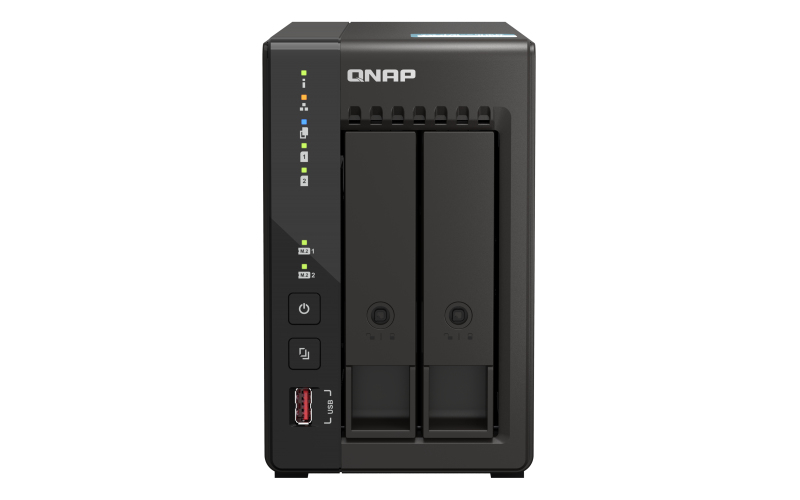 TS-253E-8G 2 BAY 8GB DDR4 2X 2.5GBE 2X USB 3.2II 2X USB2.0