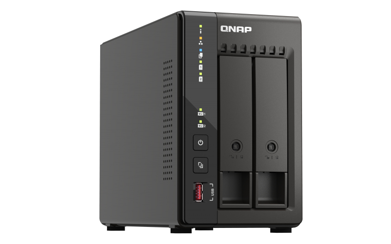 TS-253E-8G 2 BAY 8GB DDR4 2X 2.5GBE 2X USB 3.2II 2X USB2.0
