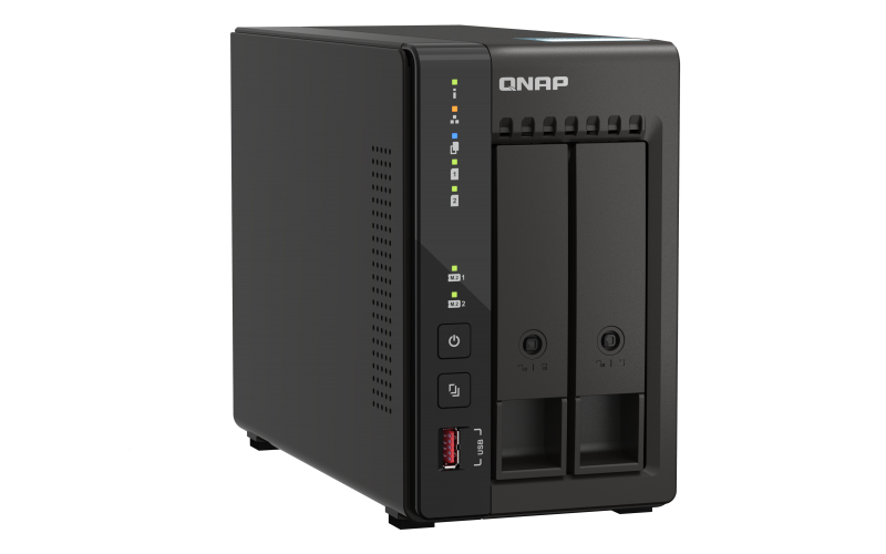 TS-253E-8G 2 BAY 8GB DDR4 2X 2.5GBE 2X USB 3.2II 2X USB2.0