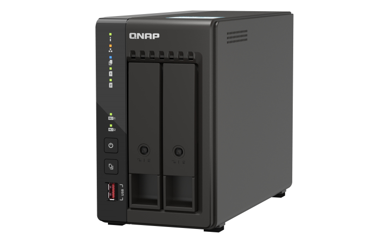TS-253E-8G 2 BAY 8GB DDR4 2X 2.5GBE 2X USB 3.2II 2X USB2.0