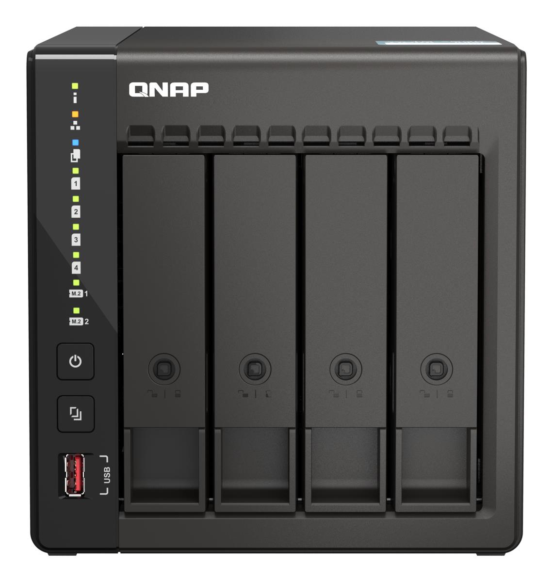 TS-453E-8G 4 Bay 8GB DDR4 2x 2.5GbE 2x USB 3.2II 2x USB2.0