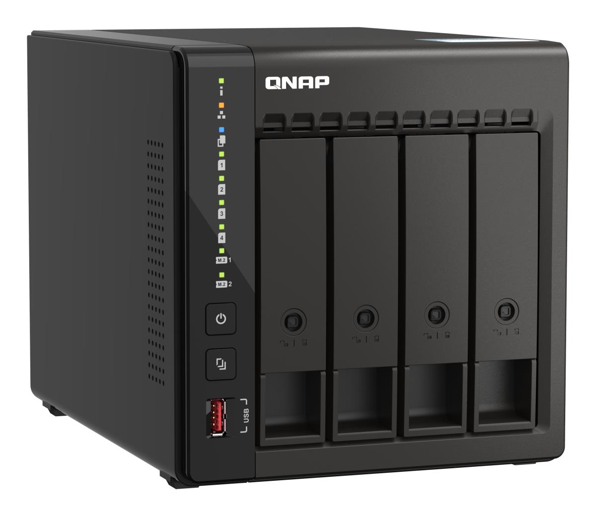TS-453E-8G 4 Bay 8GB DDR4 2x 2.5GbE 2x USB 3.2II 2x USB2.0
