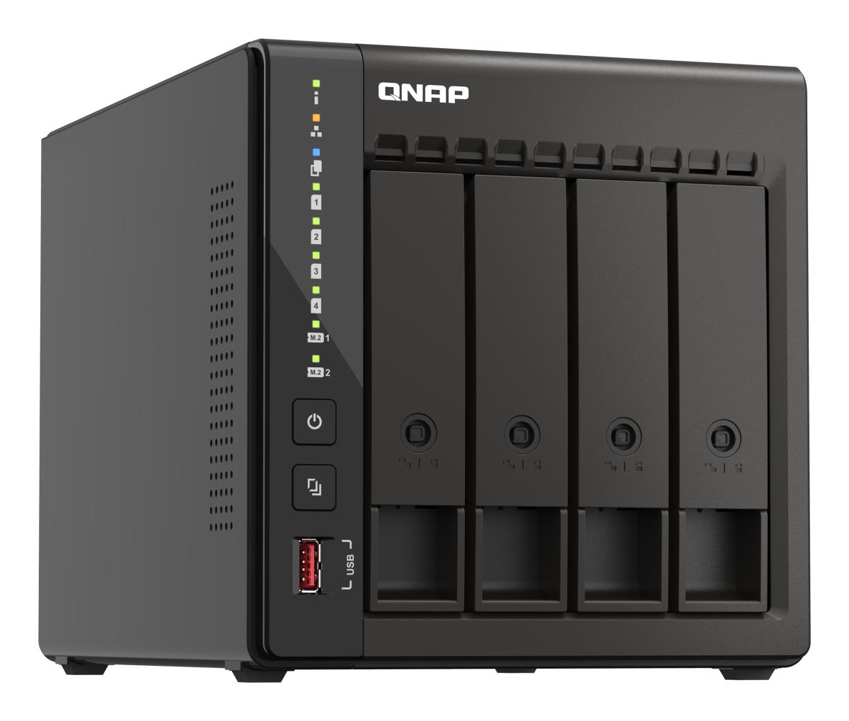 TS-453E-8G 4 Bay 8GB DDR4 2x 2.5GbE 2x USB 3.2II 2x USB2.0