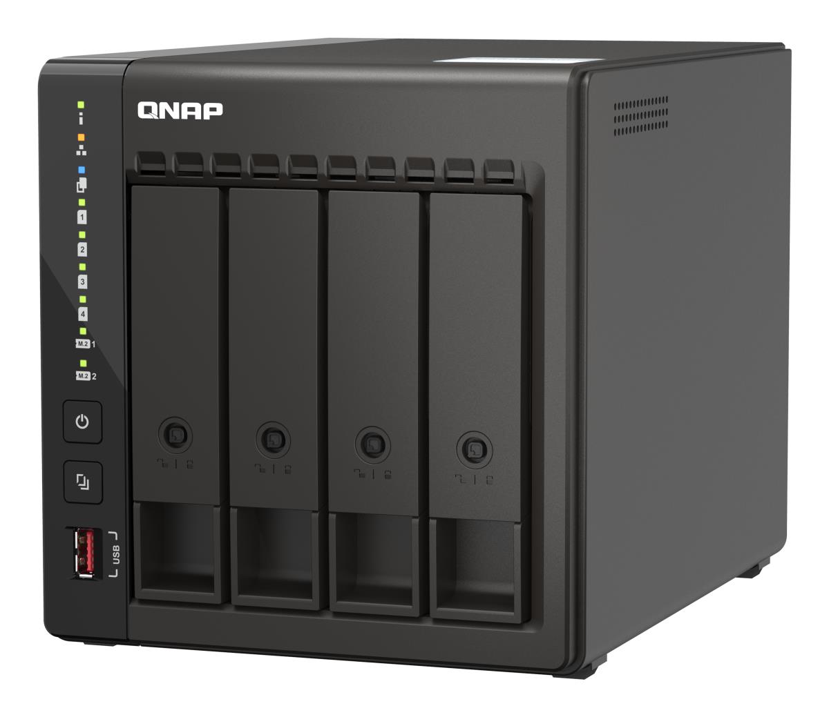 TS-453E-8G 4 Bay 8GB DDR4 2x 2.5GbE 2x USB 3.2II 2x USB2.0