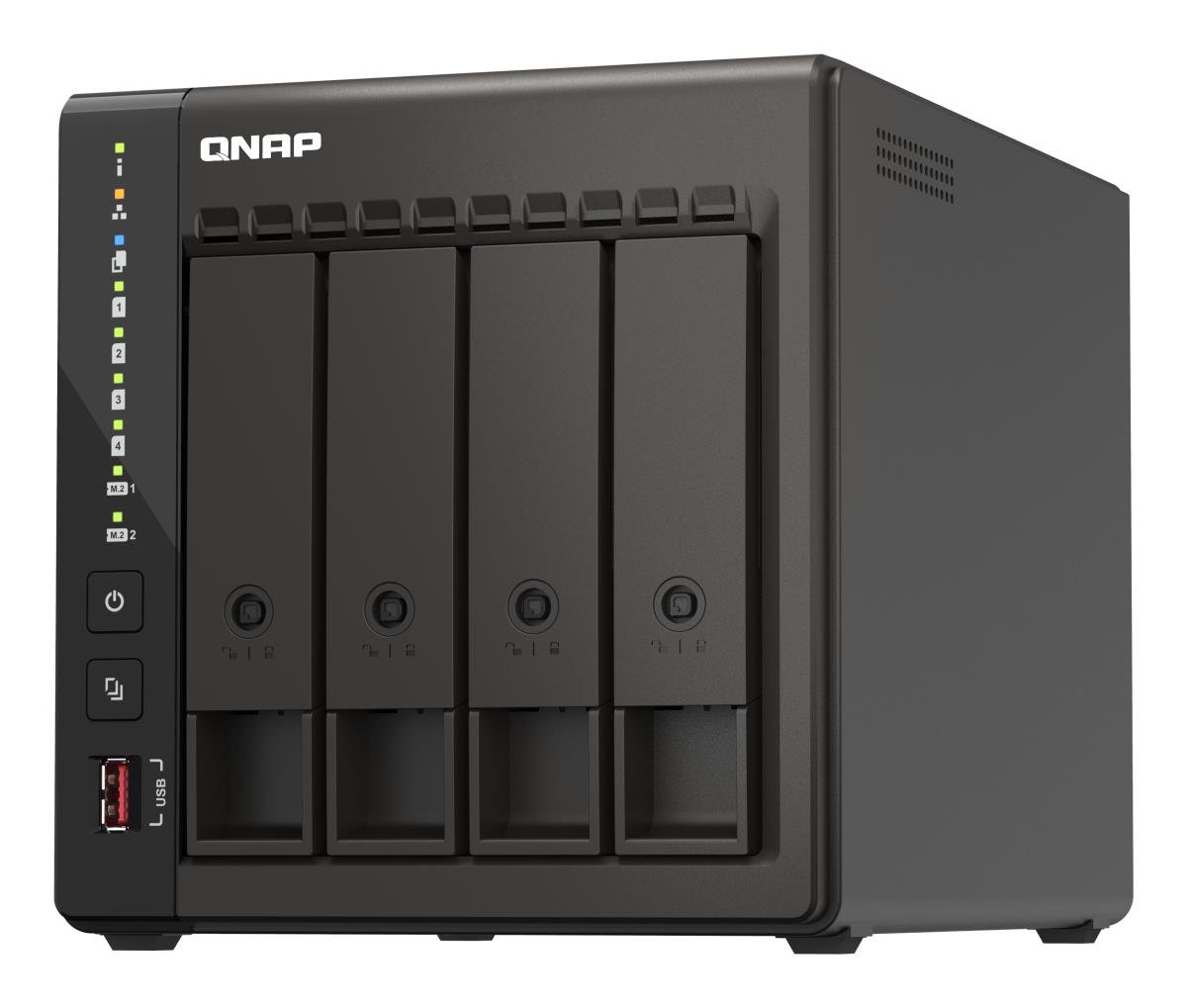 TS-453E-8G 4 Bay 8GB DDR4 2x 2.5GbE 2x USB 3.2II 2x USB2.0
