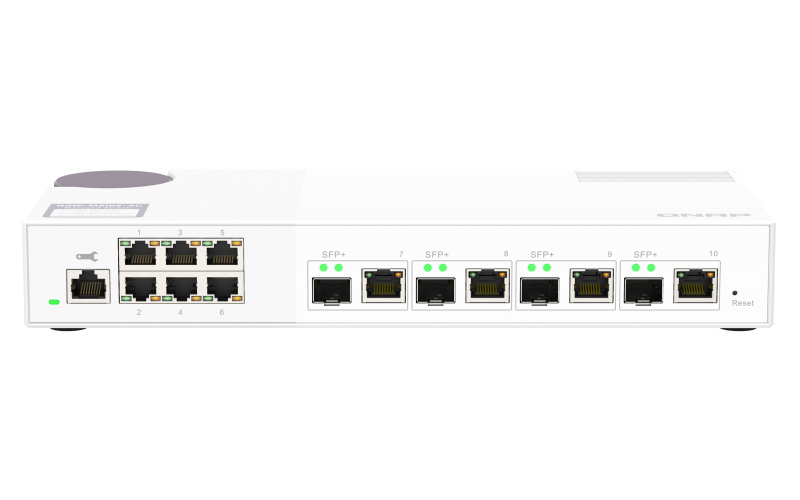 Switch Webmanged QSW-M2106-4C 6P2.5GBPS 4P10GBPS SFP+/ NBASE-T Combo