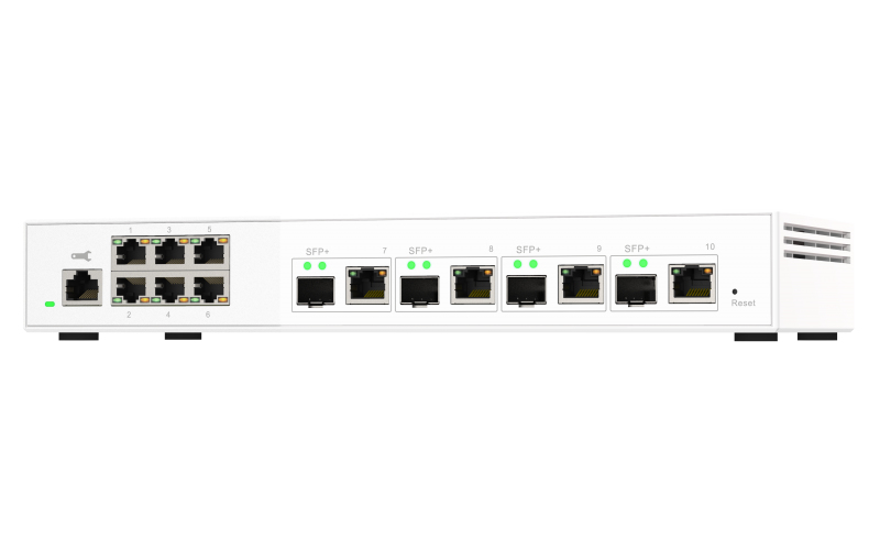 Switch Webmanged QSW-M2106-4C 6P2.5GBPS 4P10GBPS SFP+/ NBASE-T Combo