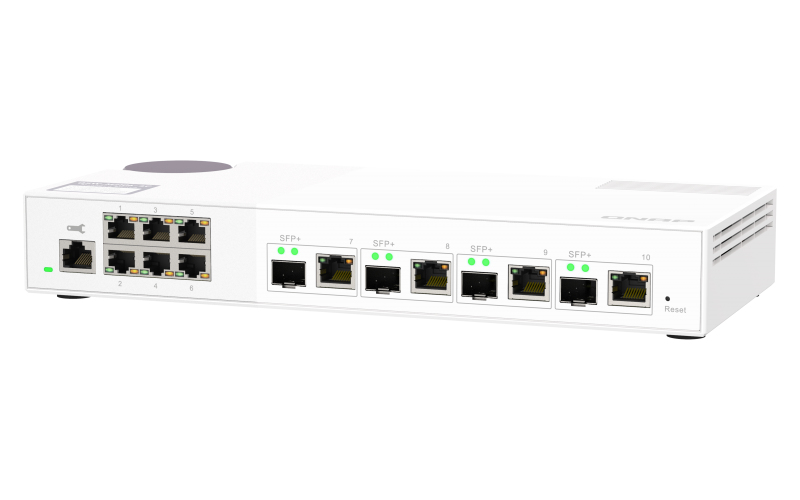Switch Webmanged QSW-M2106-4C 6P2.5GBPS 4P10GBPS SFP+/ NBASE-T Combo