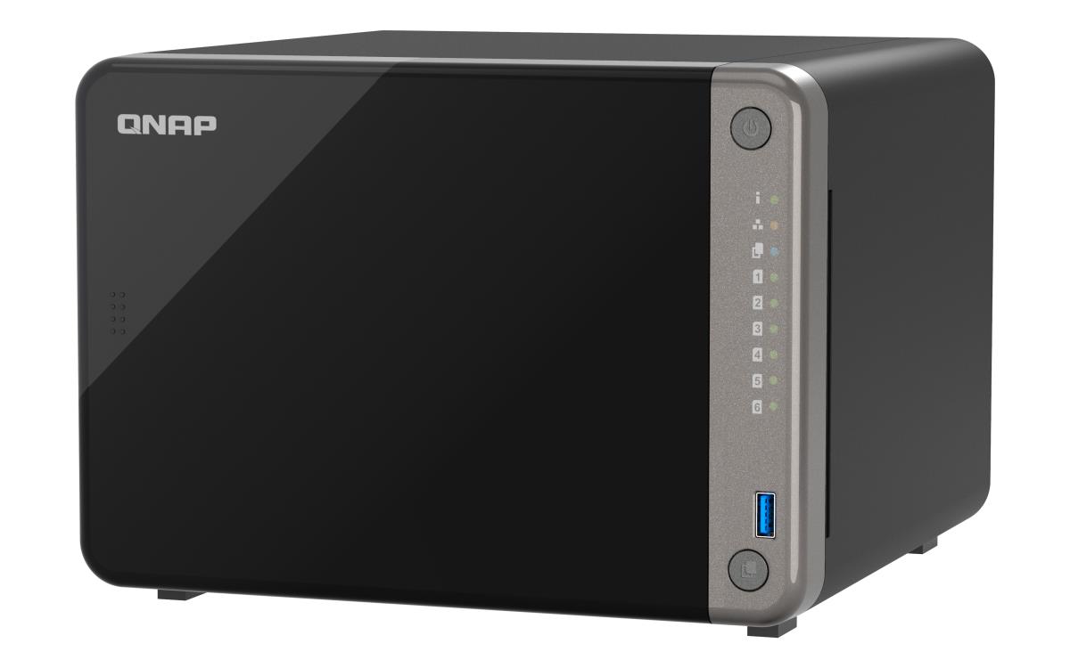 AI NAS - TS-AI642-8G - 6 Bay 3.5in NPU Cortex-A76 Cortex-A55 8GB(not expandable) - US