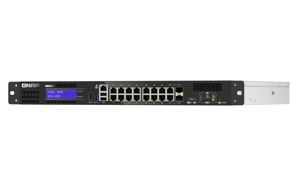 PoE managed switch 4x Gigabit RJ45 ports, 10x Gigabit RJ45 ports, 2x Gigabit RJ45/SFP combo ports; Celeron J4115, 4GB RAM