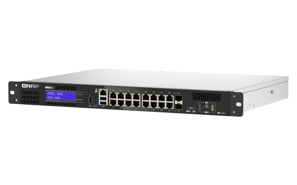 PoE managed switch 4x Gigabit RJ45 ports, 10x Gigabit RJ45 ports, 2x Gigabit RJ45/SFP combo ports; Celeron J4115, 4GB RAM