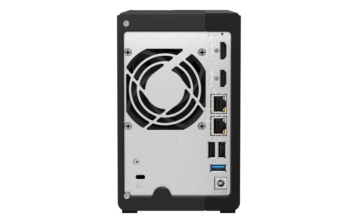 NVR - QVP-21C 8-CH 2 BAY Intel Celeron 4-core/4-thread processor burst up to 2.6 GHz 8GB