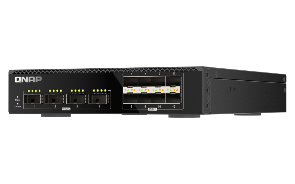 Managed Switch - QSW-M7308R-4X 4 port 100GbE 8 port 25GbE half-rackmount design
