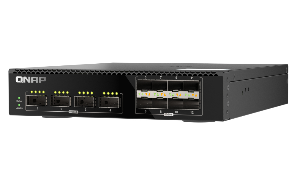 Managed Switch - QSW-M7308R-4X 4 port 100GbE 8 port 25GbE half-rackmount design