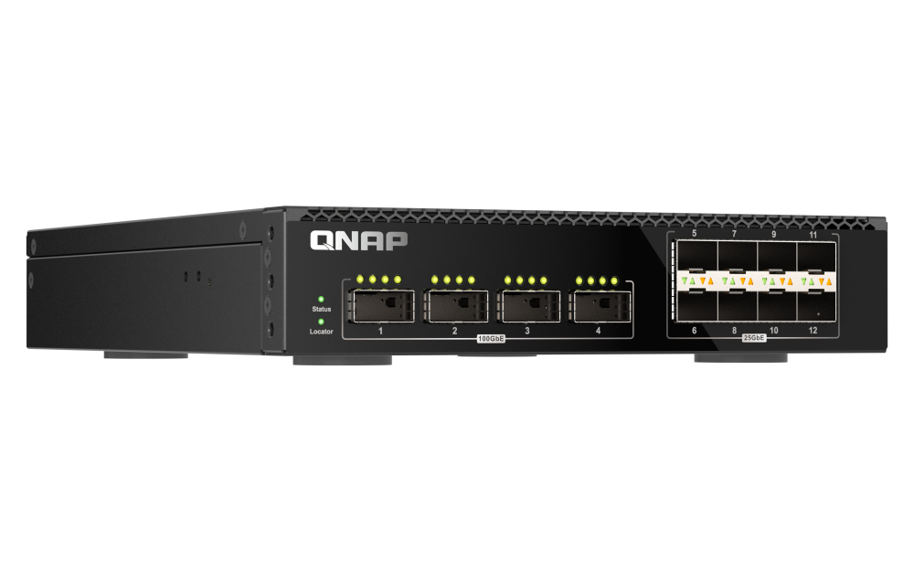 Managed Switch - QSW-M7308R-4X 4 port 100GbE 8 port 25GbE half-rackmount design