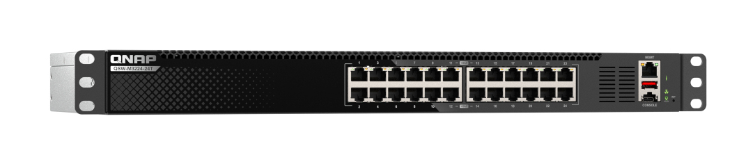 Management Switch QSW-M3216R-8S8T 16 port of 10GbE port speed 8 port SFP+ 8 port 10gbE RJ45 half-rack mount