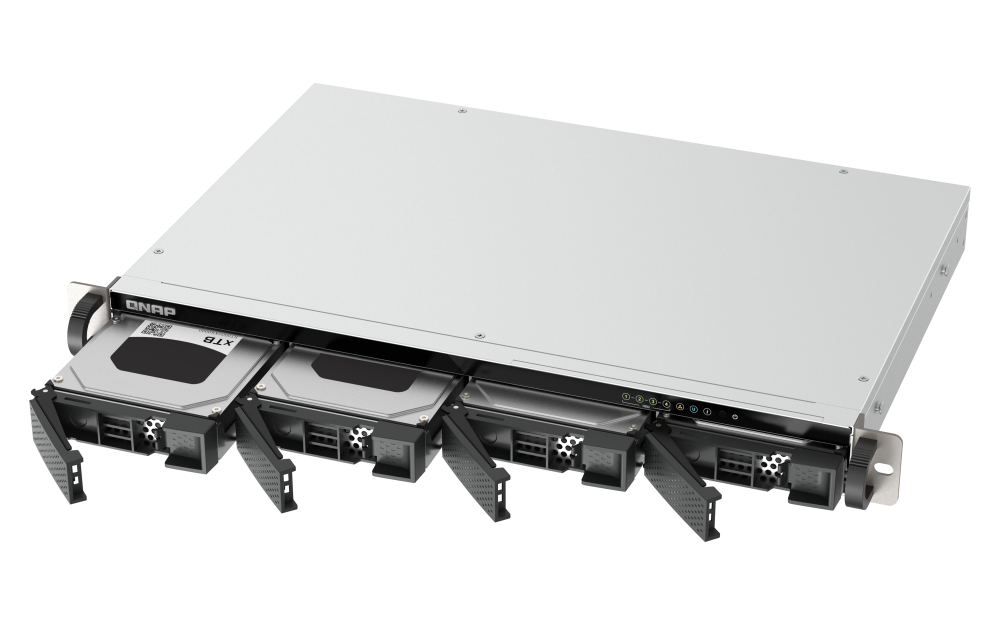 TS433 4 bay NAS ARM Corten-A55 4C 4GB 2GHz Processor Male-G52 GPU 2x 2.5GbE