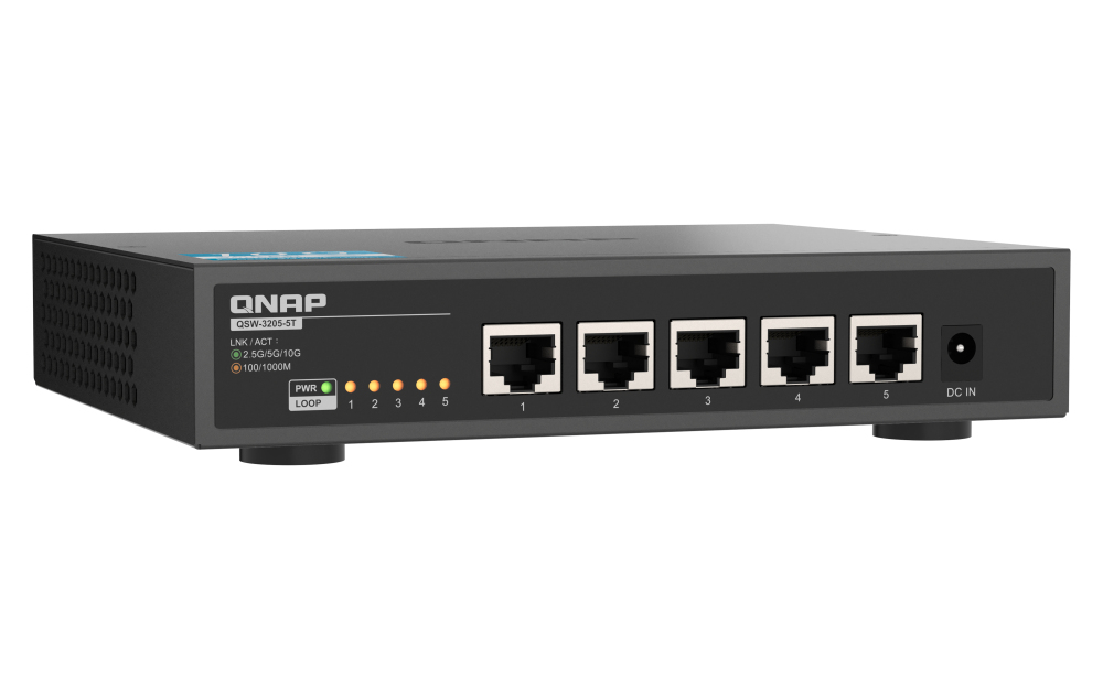 Switch - QSW-3205-5T - 5 ports 10GbE RJ45 unmanaged