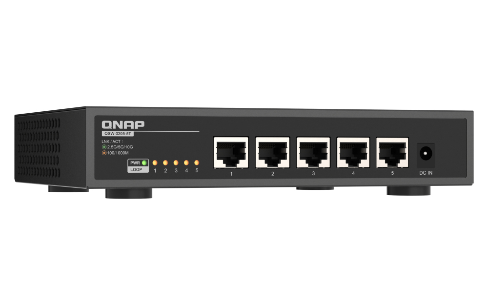 Switch - QSW-3205-5T - 5 ports 10GbE RJ45 unmanaged