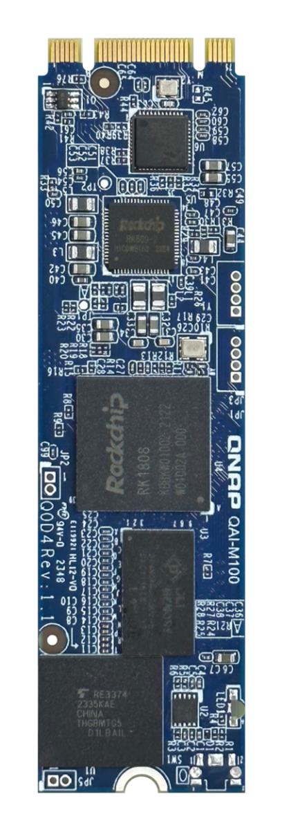 AI accelerator - Rockchip RK1808 Cortex-A35 1.6GHz 3 Tops - M.2 2280 Pci-e Gen2 x1