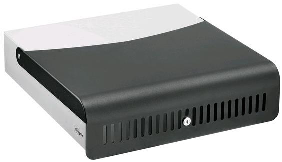 Connect-it Locking Cabinet - Smallsilver/black Pfa 9112