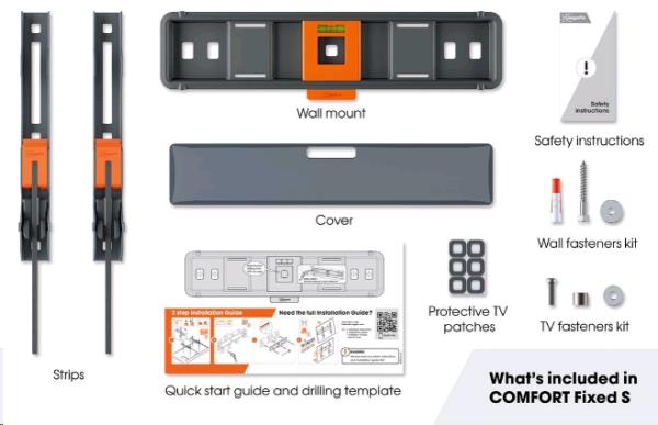 Tvm 3205 Fixed Small Wall Mount
