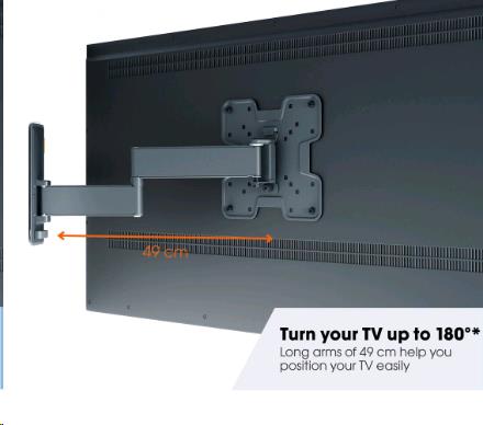 Tvm 3245 Full Motion+ Small Wall Mount