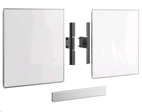 Rise A227 Whiteboard Set 75in Motorized Display Lift Stand & Trolley