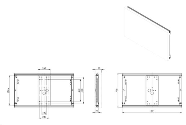 Outdoor Wall Mount Pow 1602 For Lg 55xe4f