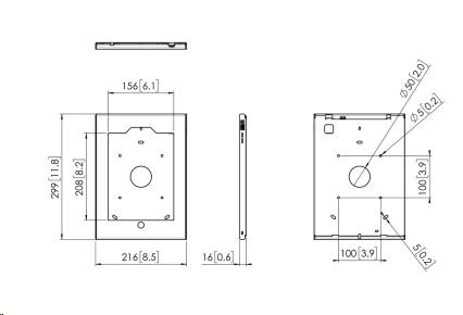 Tablet Holder For iPad 10.2in - Pts 1238