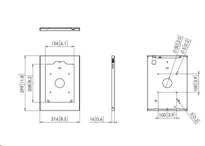 Tablet Holder For iPad 10.2in