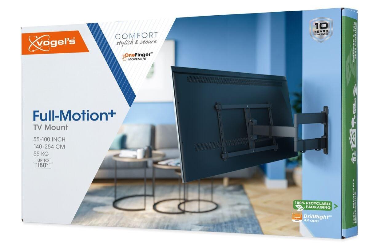 Tvm 3845 Full-motion Tv Wall Mount (black)