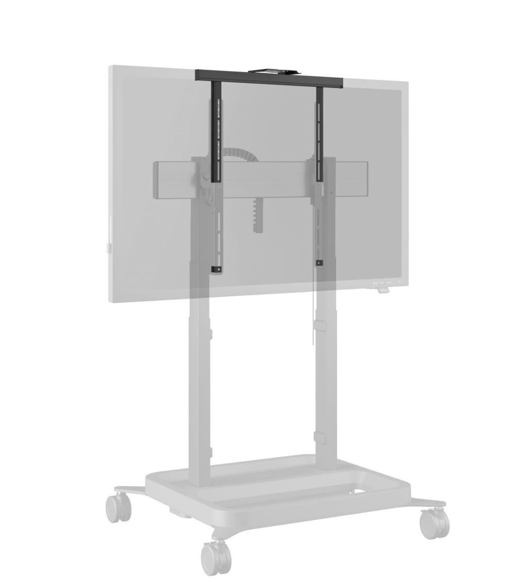 Rise A142 Mounting Bracket Small Peripherals Top Of Screen Black