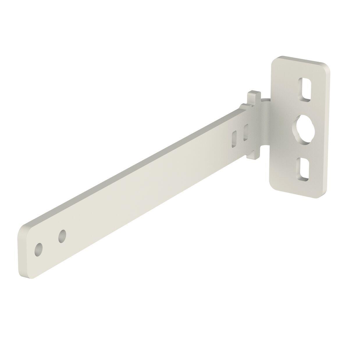 Rise A162 Extended Wall Bracket 13-19cm White White
