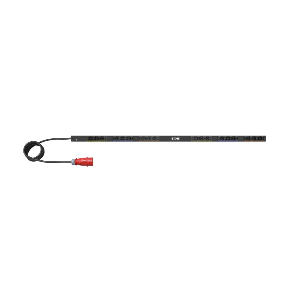 Basic G4 Rack PDU, 0U, 39U, IEC-60309 input, 3m cord, 3ph, 11kW, 16A, 415/240V, 42 outlets (24)C13, (18)C39