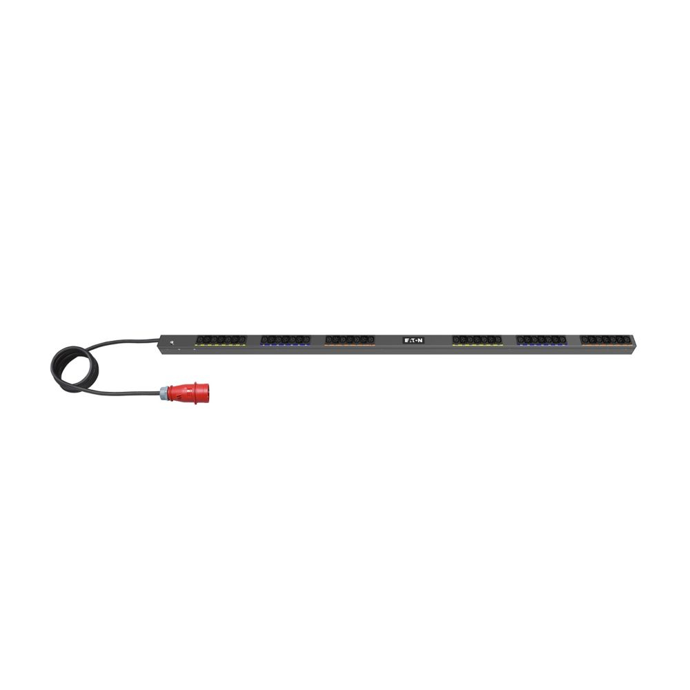 Basic G4 Rack PDU, 0U, 39U, IEC-60309 input, 3m cord, 3ph, 11kW, 16A, 415/240V, 42 outlets (24)C13, (18)C39