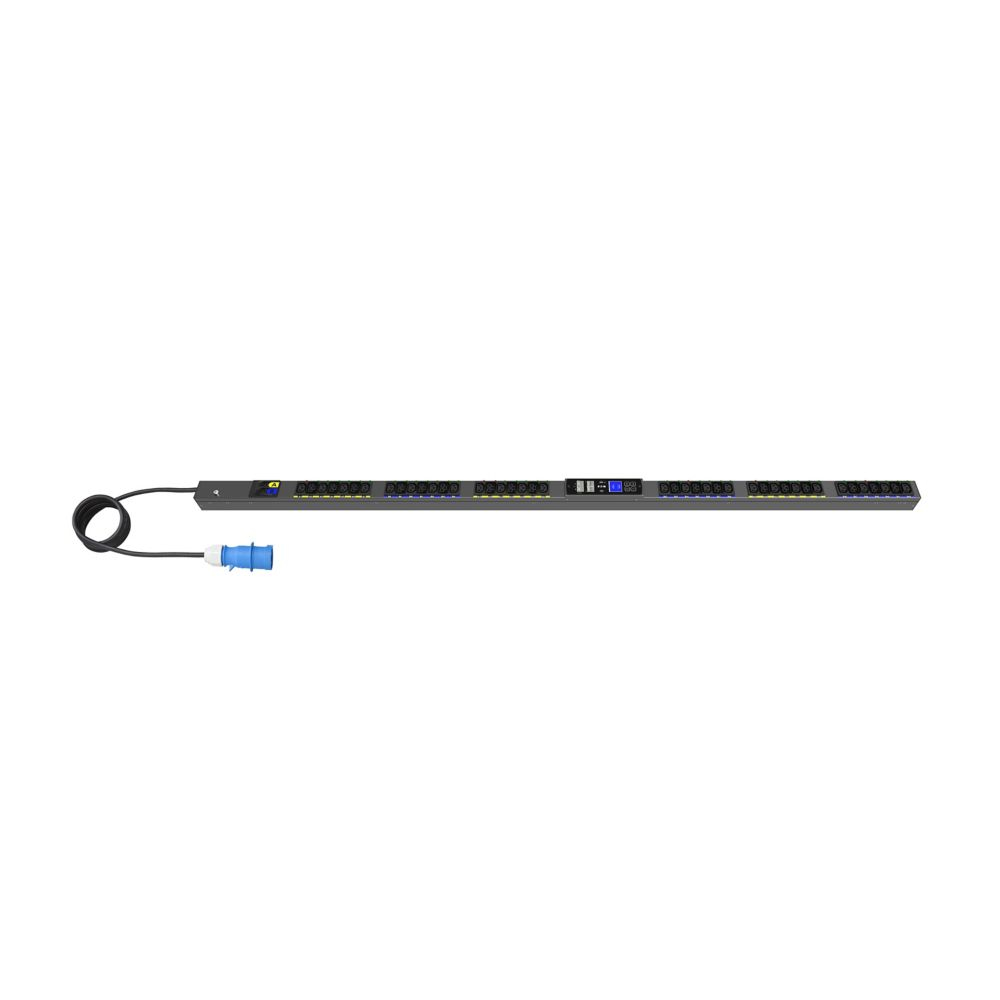 Managed G4 Rack PDU, 0U, 39U, IEC-60309 input, 3m cord, 1ph, 7.4kW, 32A, 200-240V, 42 outlets (24)C13, (18)C39