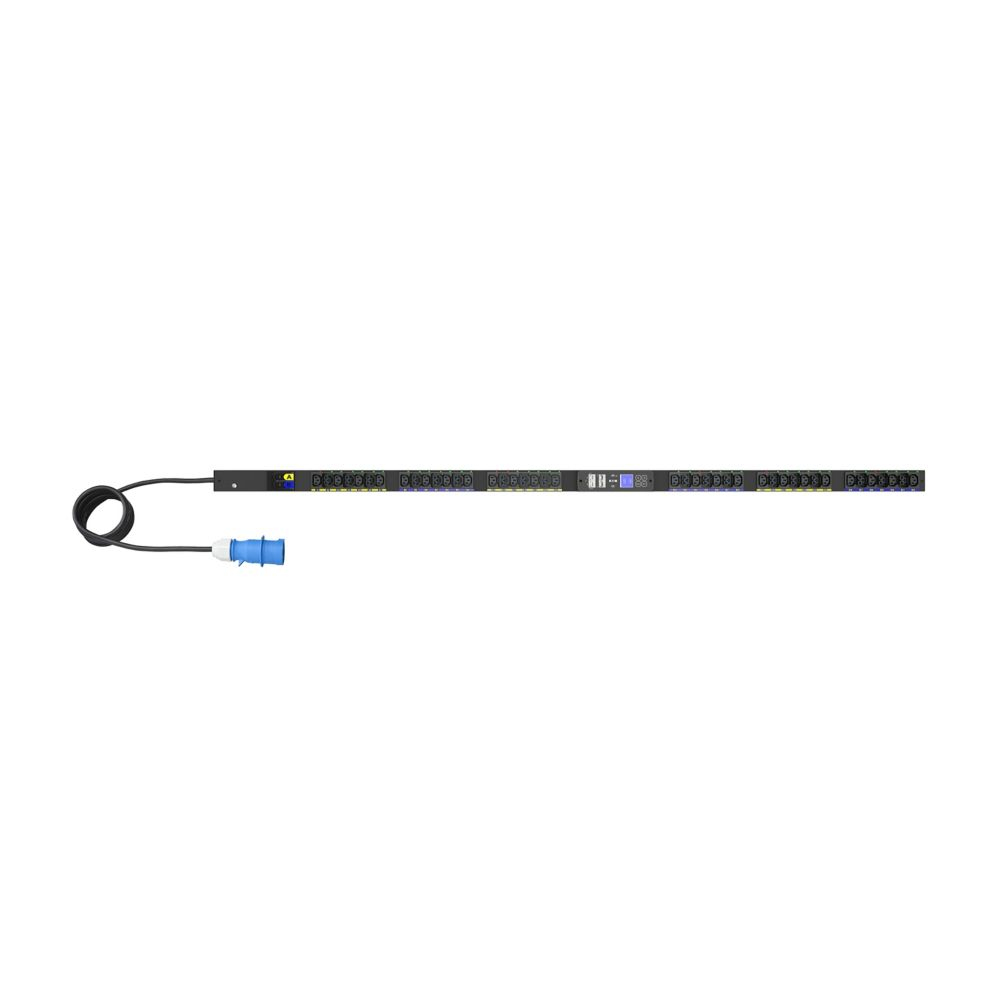 Managed G4 Rack PDU, 0U, 39U, IEC-60309 input, 3m cord, 1ph, 7.4kW, 32A, 200-240V, 42 outlets (24)C13, (18)C39