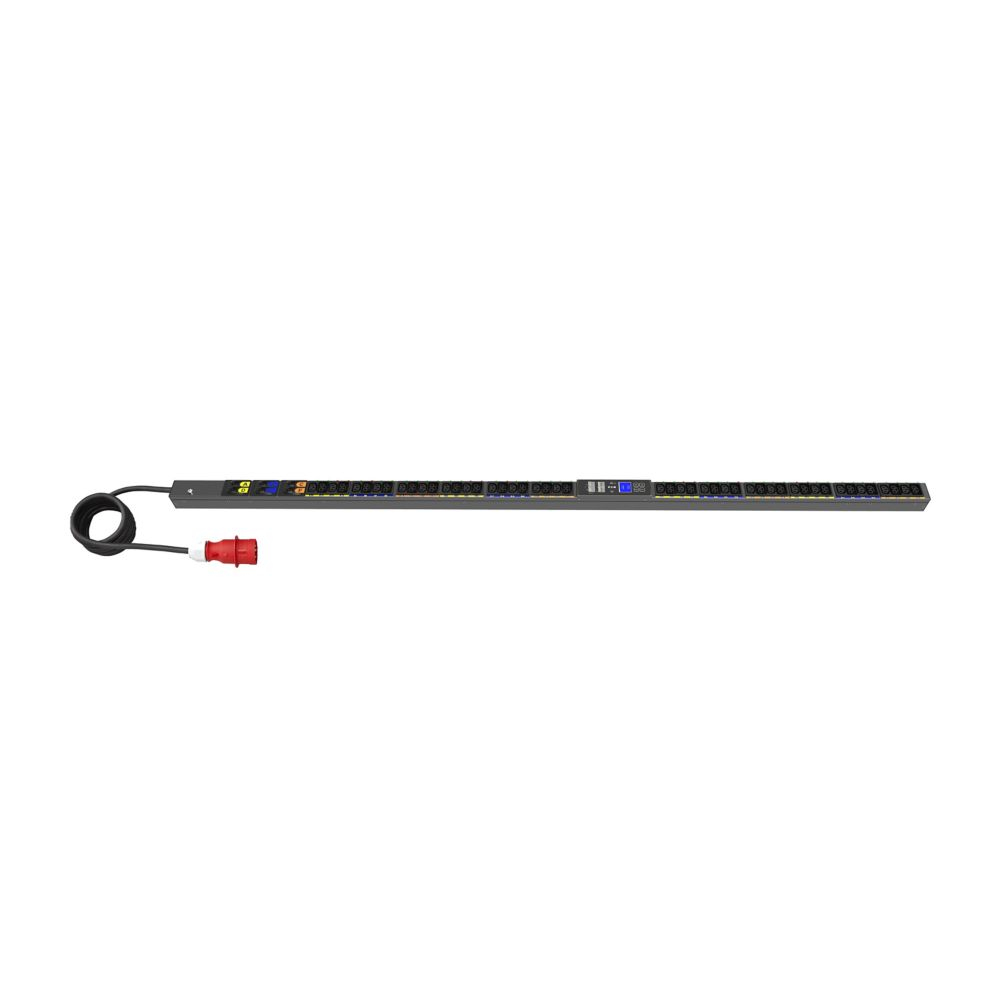 Managed G4 Rack PDU, 0U, 43U, IEC-60309 input, 3m cord, 3ph, 22kW, 32A, 415/240V, 48 outlets (24)C13, (24)C3