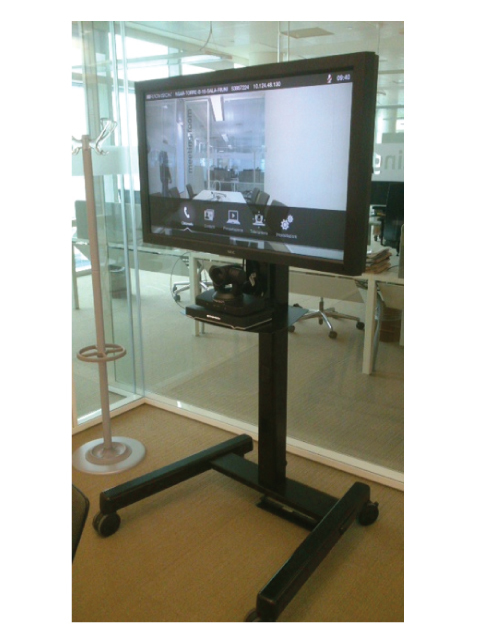 Flat Panel Single Display Cart  4-6 (mfcub)
