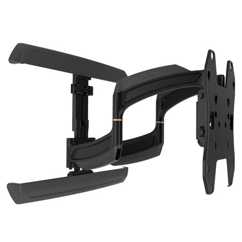 Medium Thinstall Dual Swing Arm Wall Mount - 18" Extension A Lightweight Low-profile Full-motio