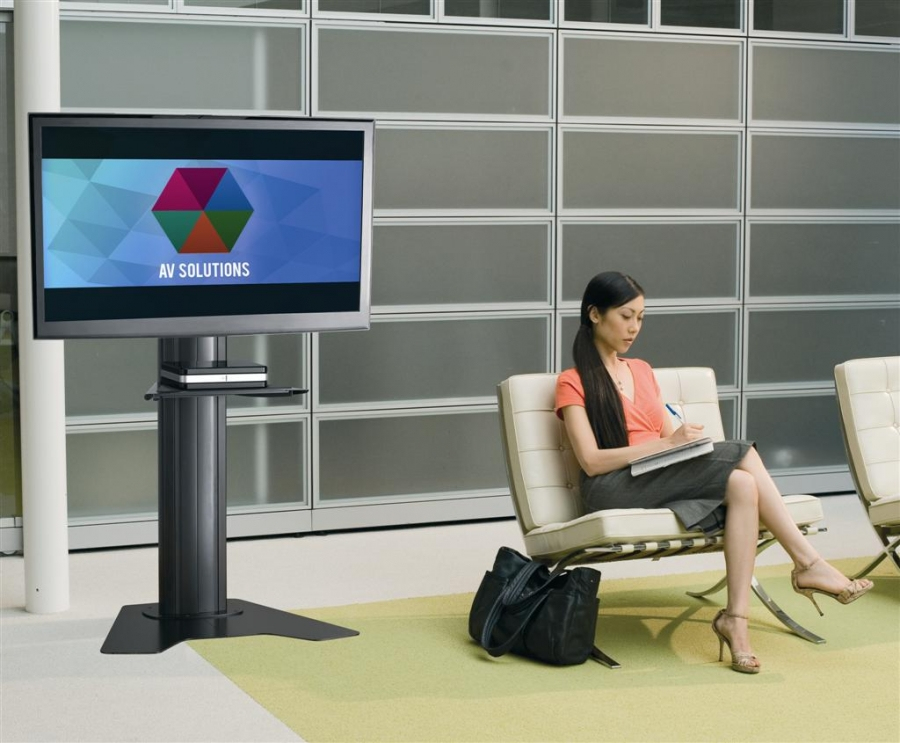 Large Fusion & Trade Manual Height Adjustable Floor Stand