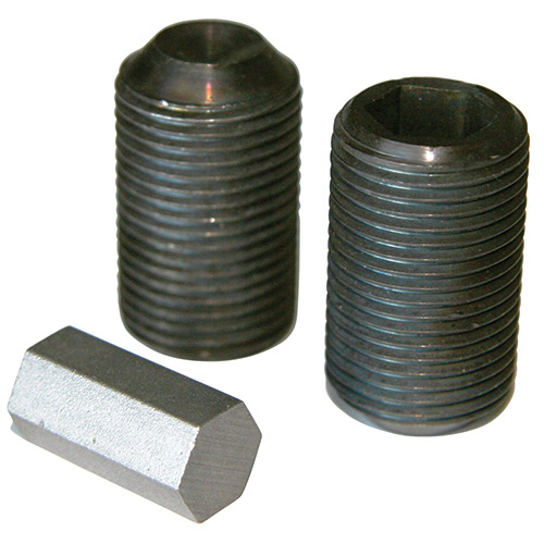 Pin Connection Column 300cm Black